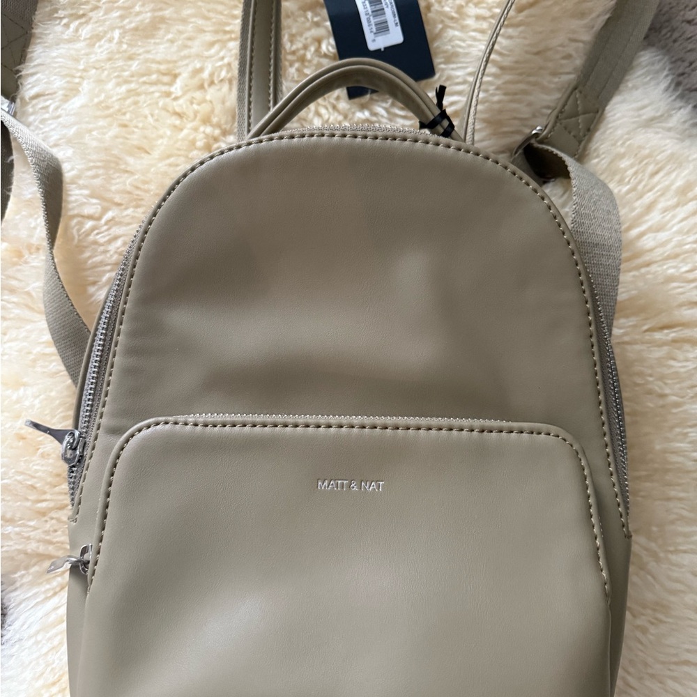 Matt & Nat Taupe Backpack